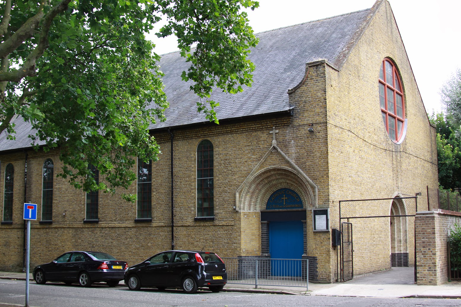 Exterior of St Peter and the Guardian Angels Church